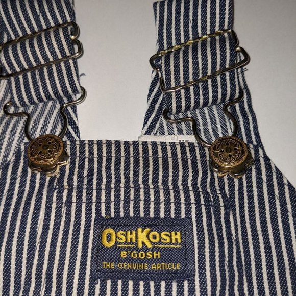 18 Months Stripe Overalls OshKosh - Picture 3 of 5